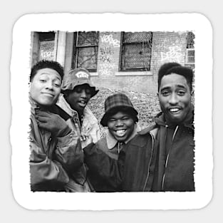 Harlem's Family - 4 Brothers Sticker